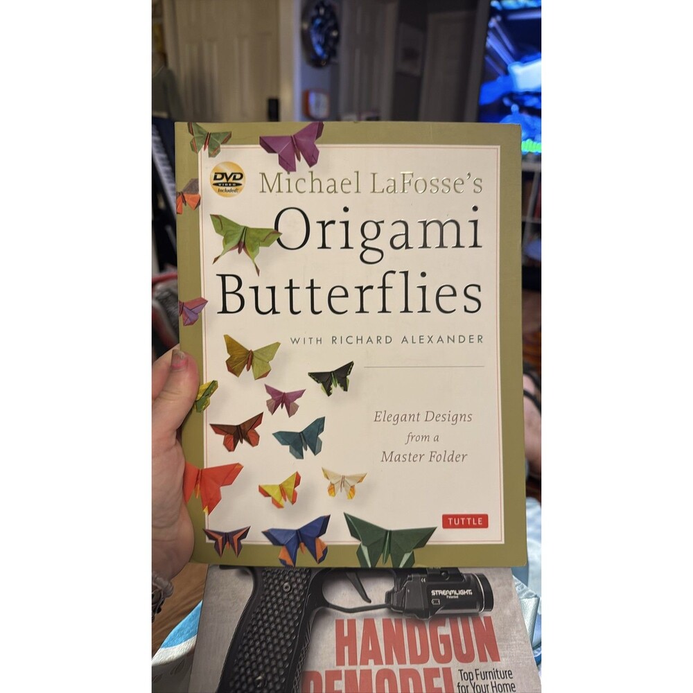 Michael LaFosse's Origami Butterflies Elegant Designs w/ DVD Tuttle New